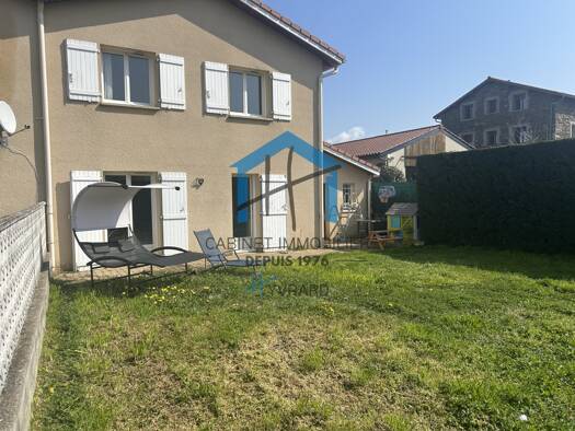 Maison à louer 1 125 € 5 pièces 3 chambres 110 m² 500 m² de terrain Trèves 69420