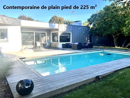 Maison de plain-pied à vendre 1 050 000 € 7 pièces 4 chambres 227 m² 1 500 m² de terrain Ploemeur 56270