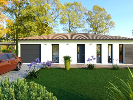 Terrain avec maison neuve à vendre 213 200 € 4 pièces 3 chambres 93 m² 1 174 m² de terrain Berson 33390