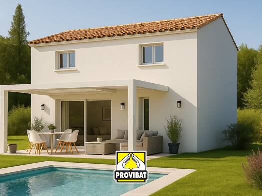 Terrain avec maison neuve à vendre 295 000 € 5 pièces 4 chambres 85 m² 450 m² de terrain Popian 34230