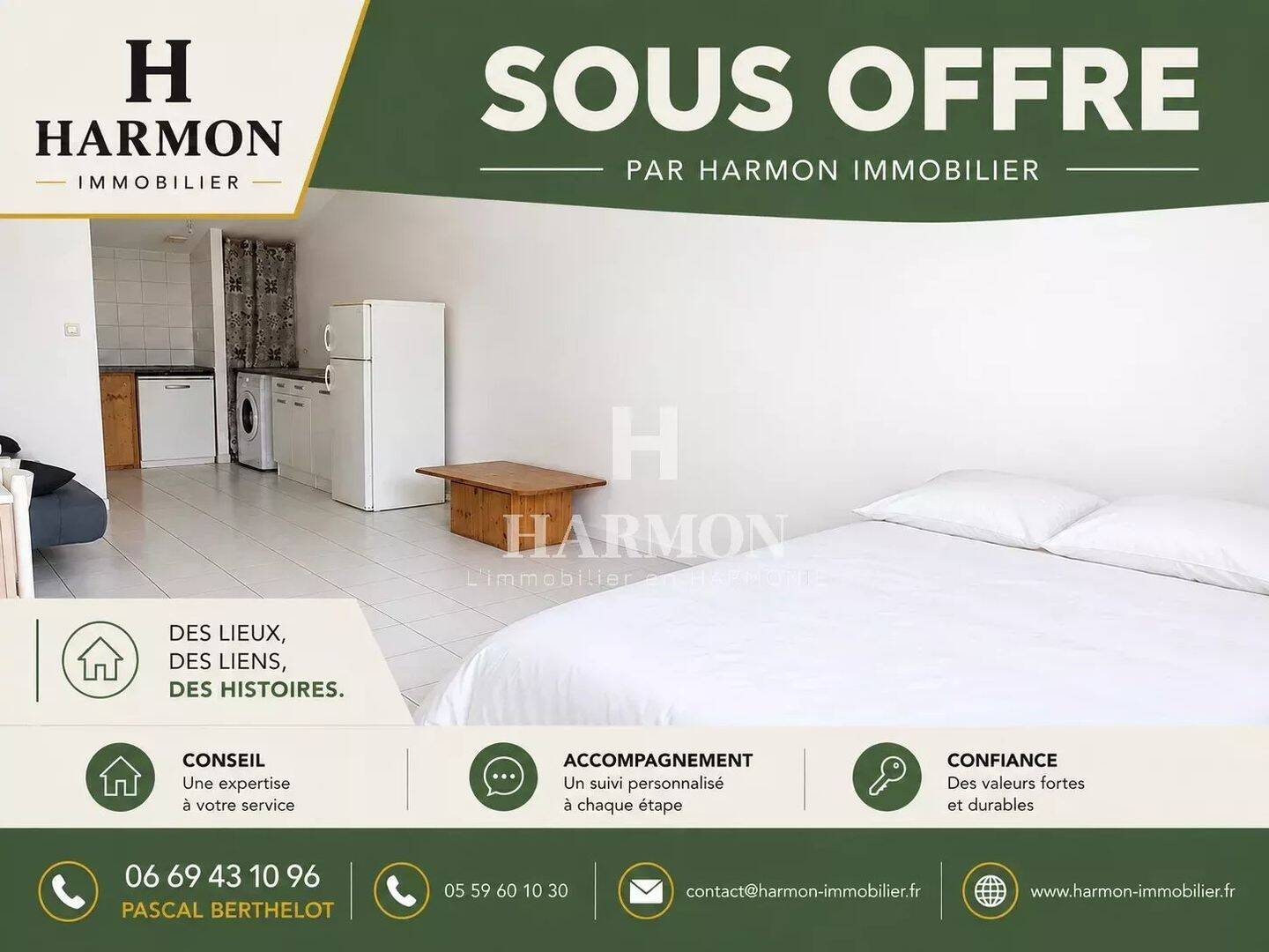 Appartement 1 pièce 33 m² · à Orthez · 33 m² · 53 500 €