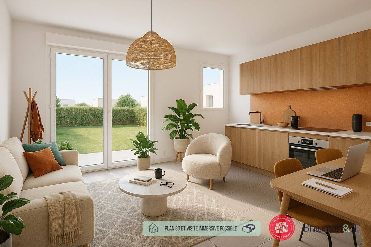 Appartement 3 pièces 65 m² · à Mérignac · 65 m² · 300 000 €