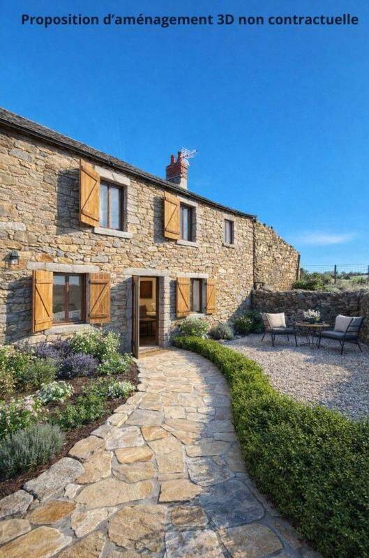 Maison en pierre de 65m²