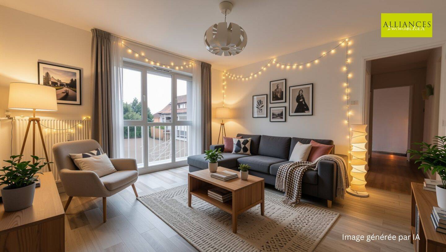 Appartement 4 pièces 78 m² · à Illzach · 77,8 m² · 112 000 €