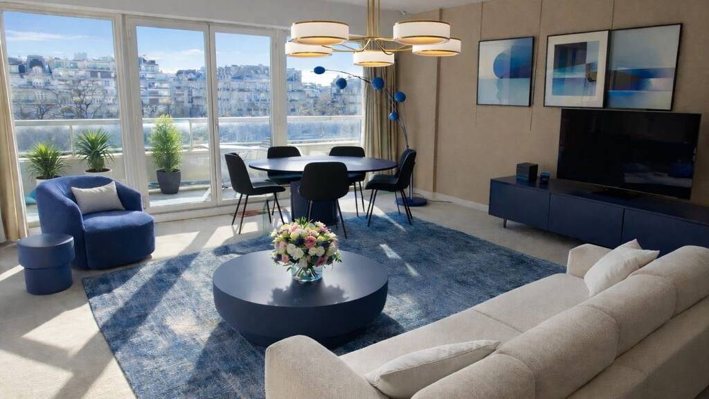 Appartement à vendre 2 195 000 € 5 pièces 3 chambres 135 m² Étage 8/10 Chaillot Paris 16ème arrondissement 75016