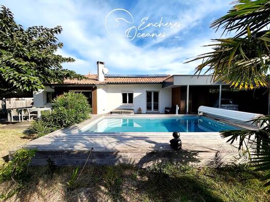 Maison de plain-pied à vendre 645 000 € 4 pièces 3 chambres 120 m² 995 m² de terrain Moliets-et-Maa 40660