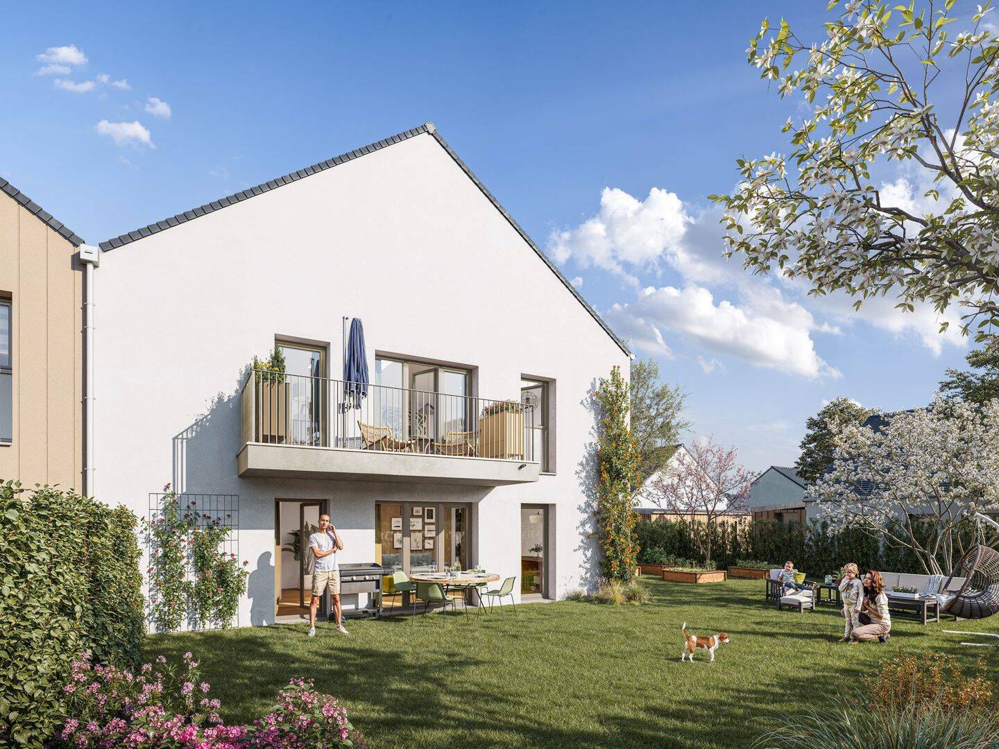 Appartement 3 pièces 63 m² · à Verrières-en-Anjou · 62,8 m² · 219 900 €