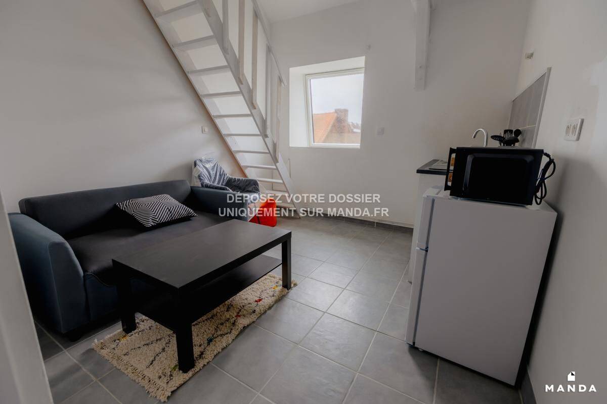 Appartement 1 pièce 12 m² · à Roubaix · 12 m² · 480 €/mois
