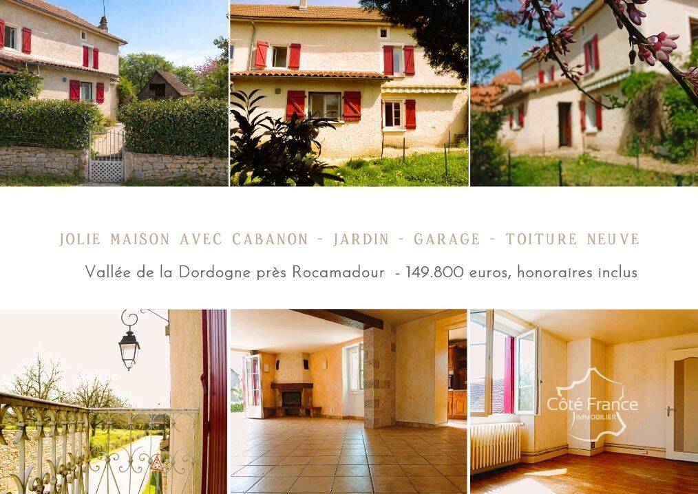 Maison 5 pièces 119 m² · à Thégra · 119 m² · 149 800 €