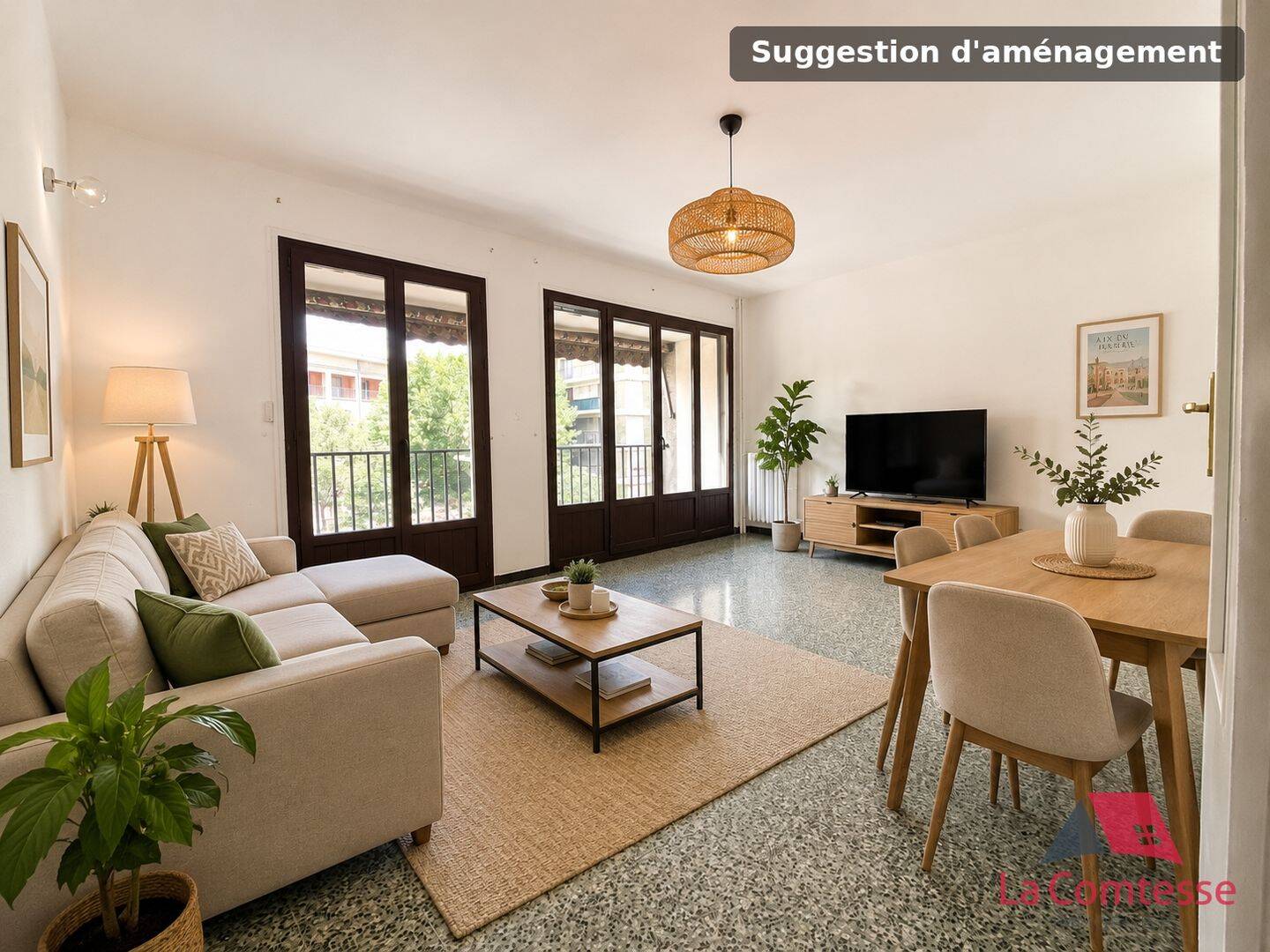 Appartement 5 pièces 96 m² · à Aix-en-Provence · 96,2 m² · 415 000 €