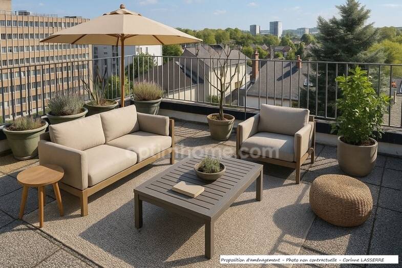 Appartement à vendre 138 500 € 2 pièces 1 chambre 58 m² Dernier étage, Étage 5/5 Beaumont-Vauquois Orléans 45000