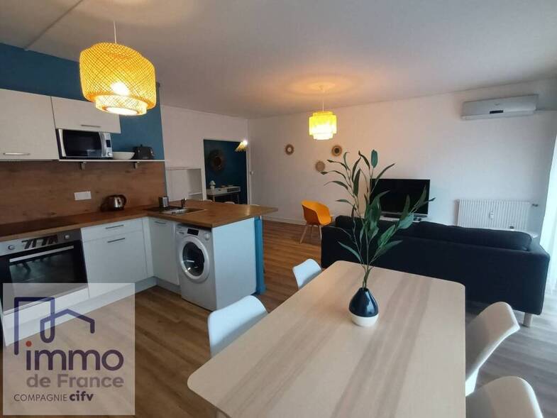 Appartement à louer 1 714 € 4 pièces 3 chambres 82,2 m² 6ème étage Zola - Pressence Villeurbanne 69100