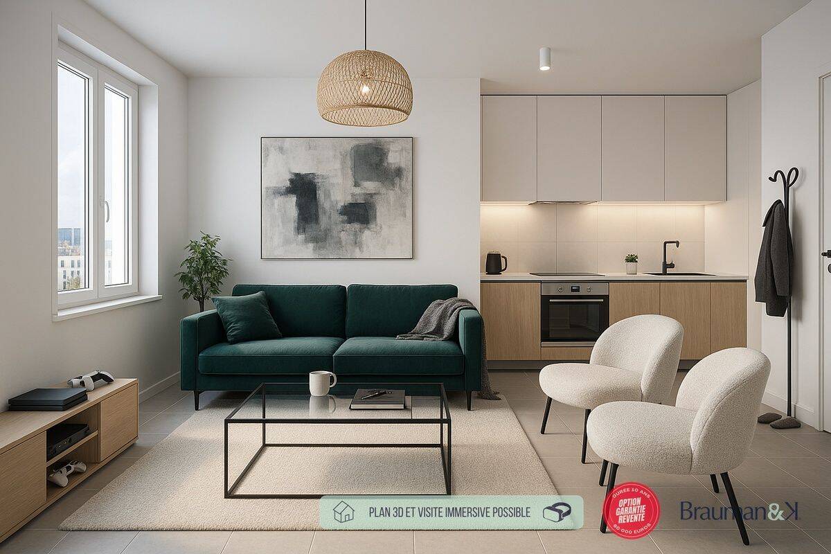 Appartement 2 pièces 43 m² · à Le Mans · 43 m² · 167 000 €