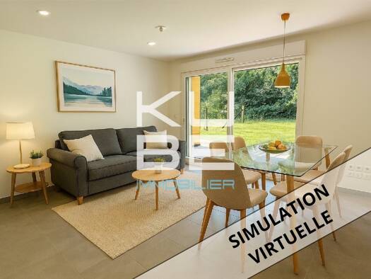 Appartement à vendre 249 000 € 3 pièces 2 chambres 63 m² RDC Norroy-le-Veneur 57140