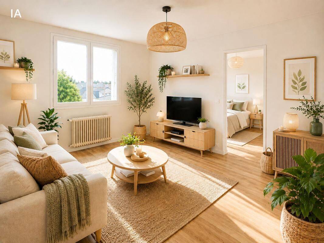 Appartement 2 pièces 44 m² · à Nantes · 44 m² · 142 000 €