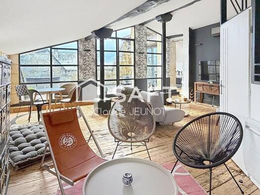 Appartement à vendre 249 000 € 2 pièces 1 chambre 68 m² Étage 3/3 La Bastide Libourne 33500