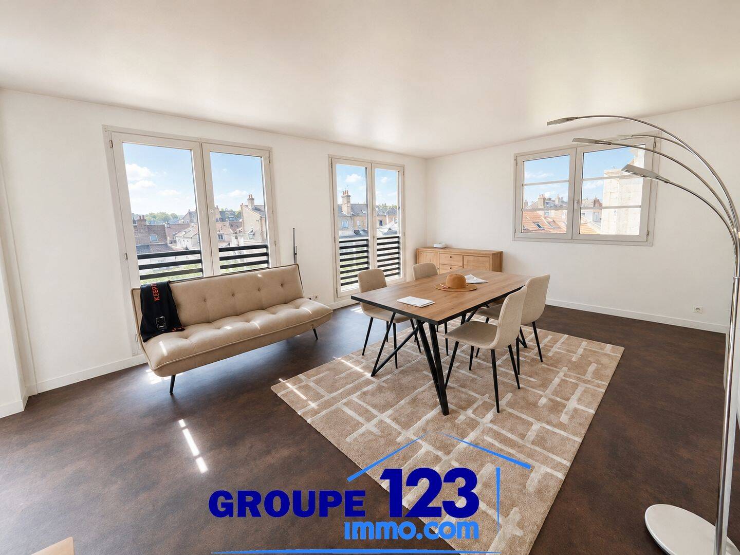 Appartement 5 pièces 107 m² · à Auxerre · 106,5 m² · 186 900 €