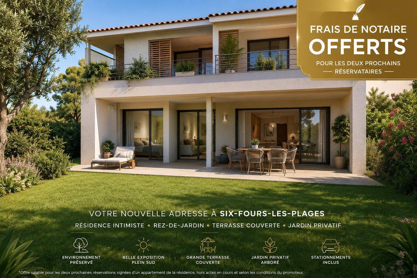 Appartement 4 pièces 89 m² · à Six-Fours-les-Plages · 89 m² · 640 000 €