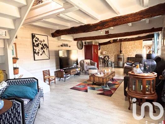 Maison de plain-pied à vendre 445 000 € 7 pièces 4 chambres 200 m² 3 470 m² de terrain Ouville-l'Abbaye 76760