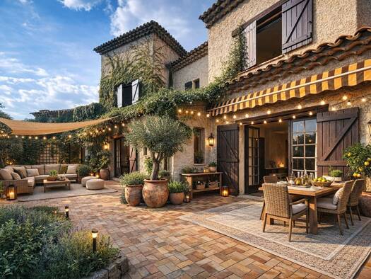 Villa à vendre 749 000 € 8 pièces 6 chambres 181 m² 1 750 m² de terrain Les Cougoulins-Rastines Antibes 06160