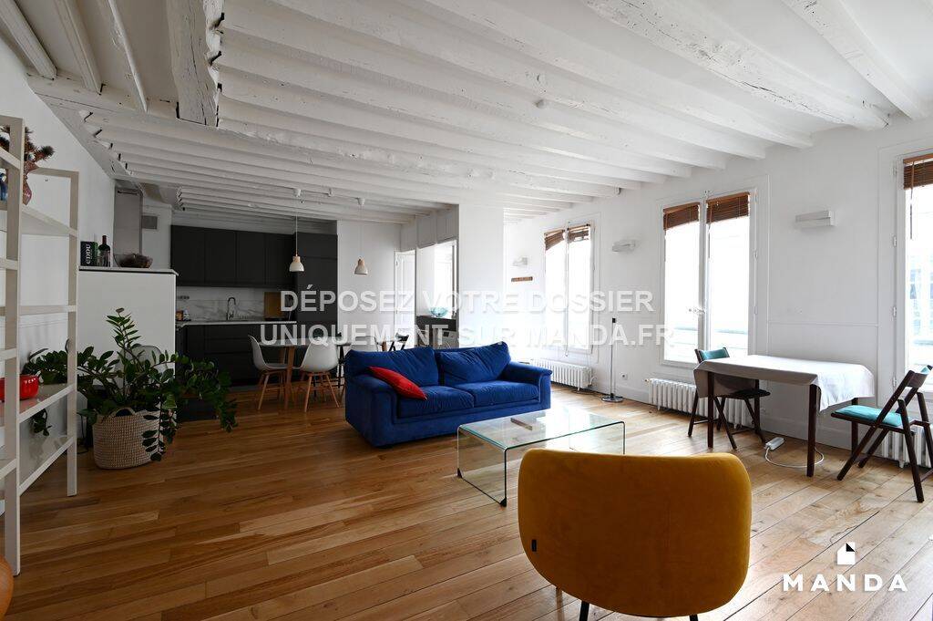 Appartement 3 pièces 77 m² · à Paris 11ème Arrondissement · 77 m² · 2 550 €/mois