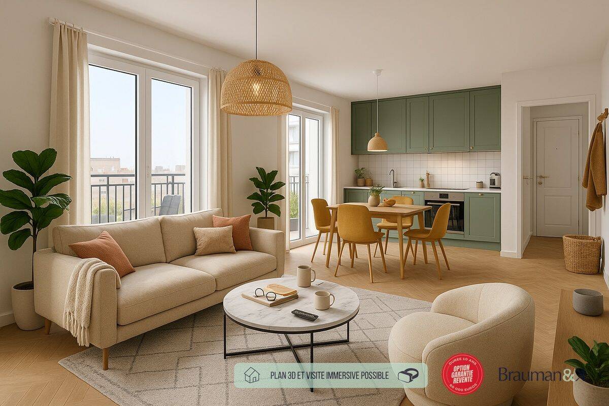 Appartement 3 pièces 65 m² · à Orsay · 65 m² · 347 000 €