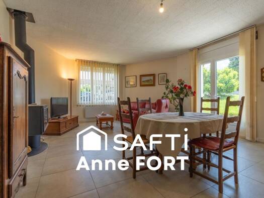 Maison de plain-pied à vendre 189 900 € 4 pièces 3 chambres 140 m² 550 m² de terrain Laroque-Timbaut 47340