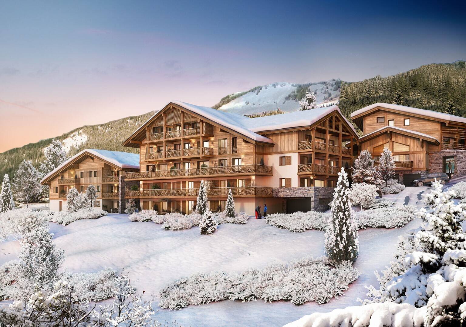 Appartement 3 pièces 53 m² · à Châtel · 52,6 m² · 468 000 €