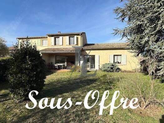 Maison à vendre 275 000 € 5 pièces 3 chambres 124 m² 605 m² de terrain Portes-lès-Valence 26800