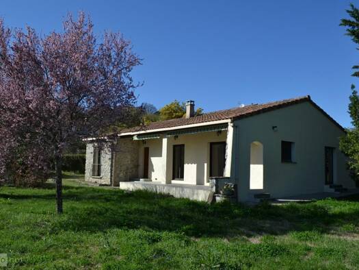 Maison de plain-pied à vendre 315 000 € 4 pièces 3 chambres 133 m² 1 235 m² de terrain Chauzon 07120