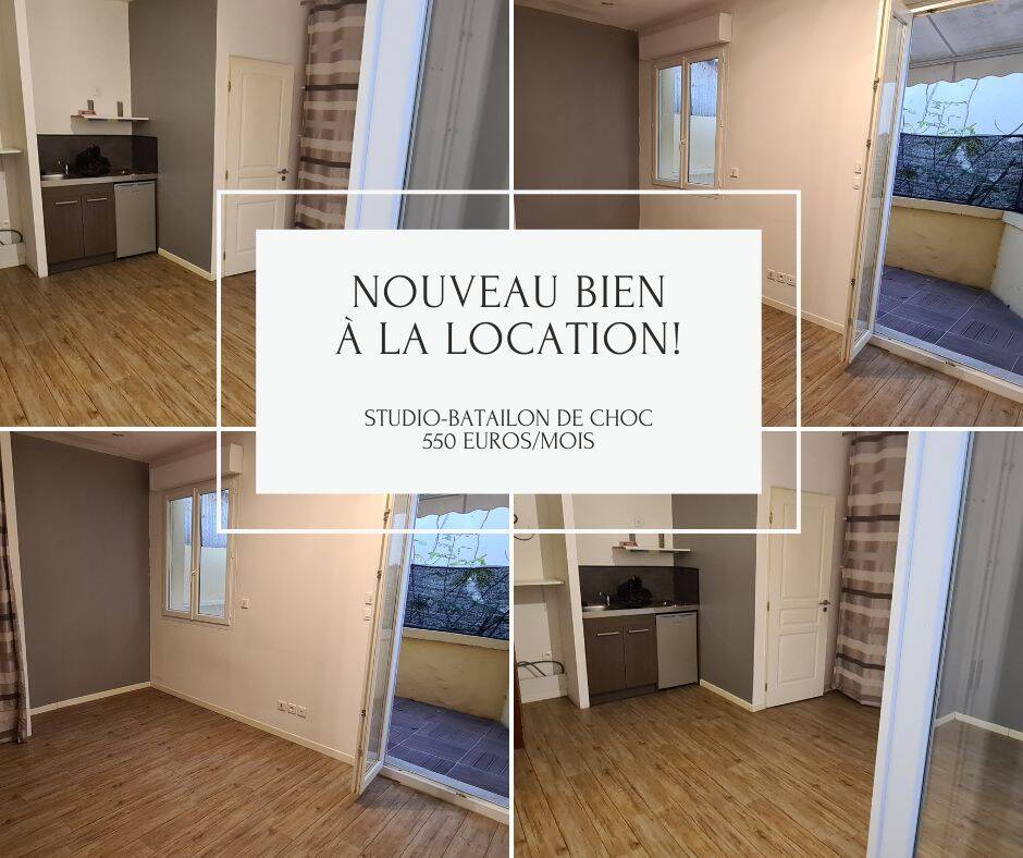 Appartement 1 pièce 17 m² · à Ajaccio · 17,4 m² · 550 €