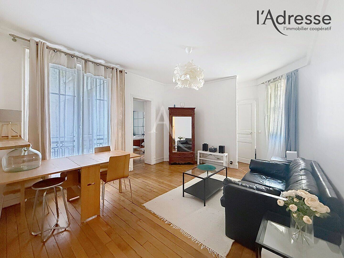 Appartement 3 pièces 54 m² · à Paris 17ème Arrondissement · 54,1 m² · 2 000 €/mois