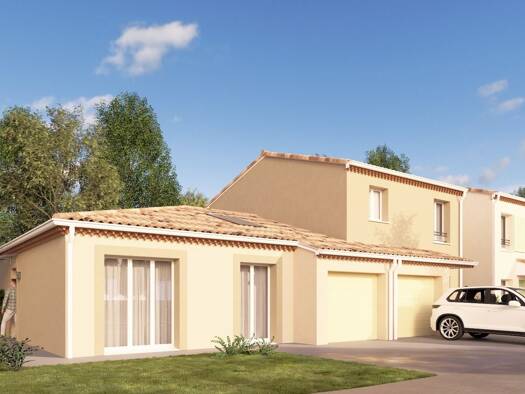 Maison de plain-pied à vendre - neuf 369 200 € 4 pièces 3 chambres 80 m² dès le 31/03/2027 Les Aires de la Dîme Salon-de-Provence 13300