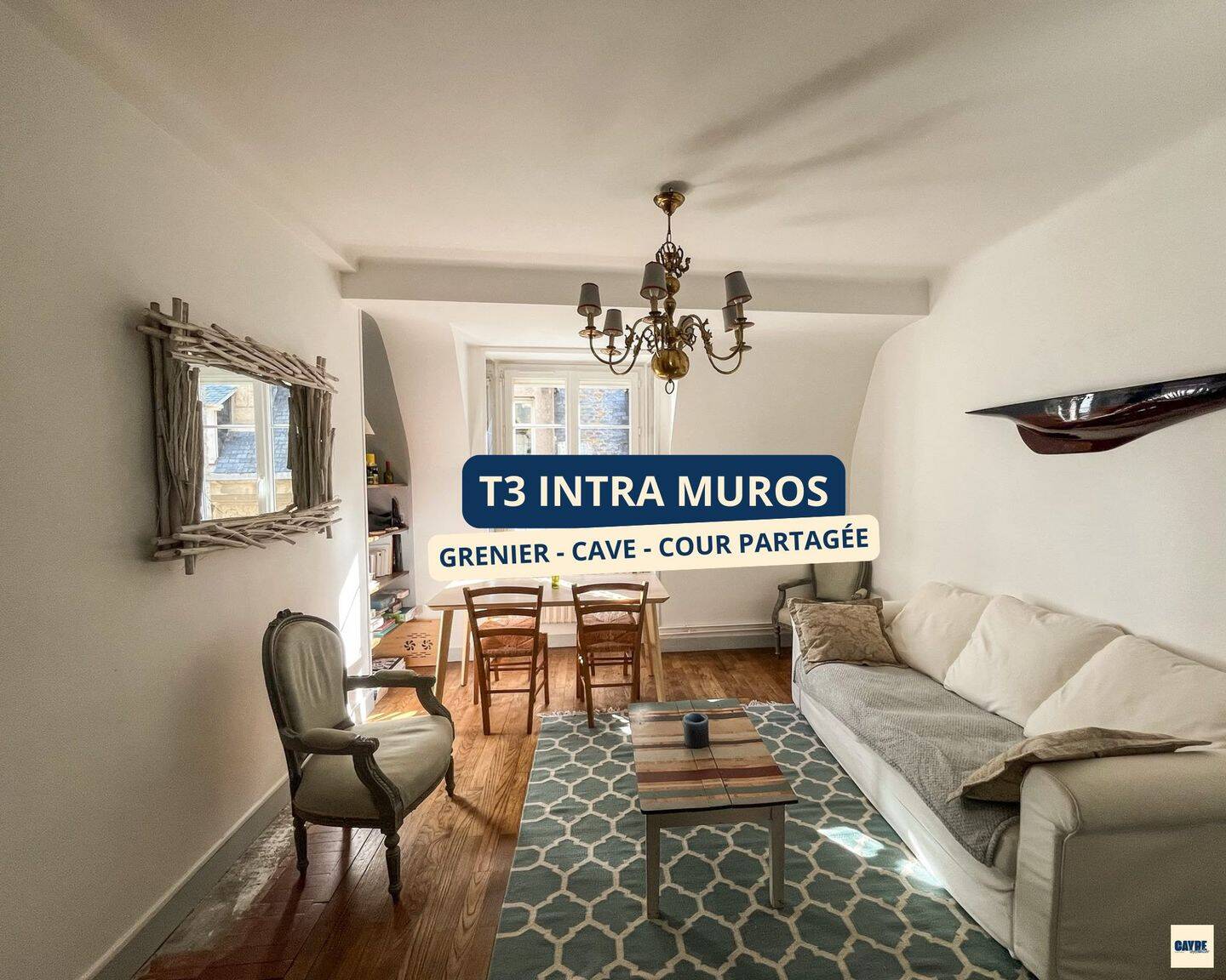 Appartement 3 pièces 64 m² · à Saint-Malo · 64,3 m² · 325 500 €