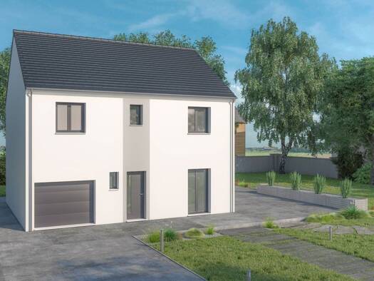 Terrain avec maison neuve à vendre 290 000 € 5 pièces 4 chambres 96 m² 520 m² de terrain Voisenon 77950