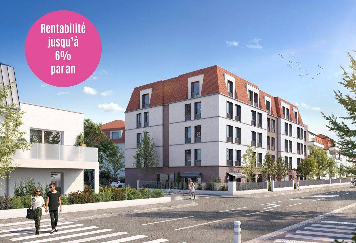 Appartement 1 pièce 20 m² · à Strasbourg · 19,5 m² · 117 100 €