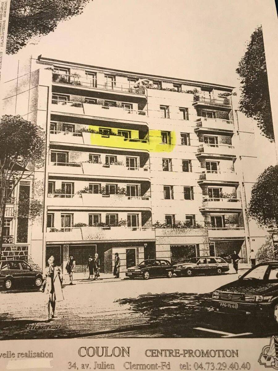Appartement 2 pièces 44 m² · à Clermont-Ferrand · 44 m² · 700 €/mois