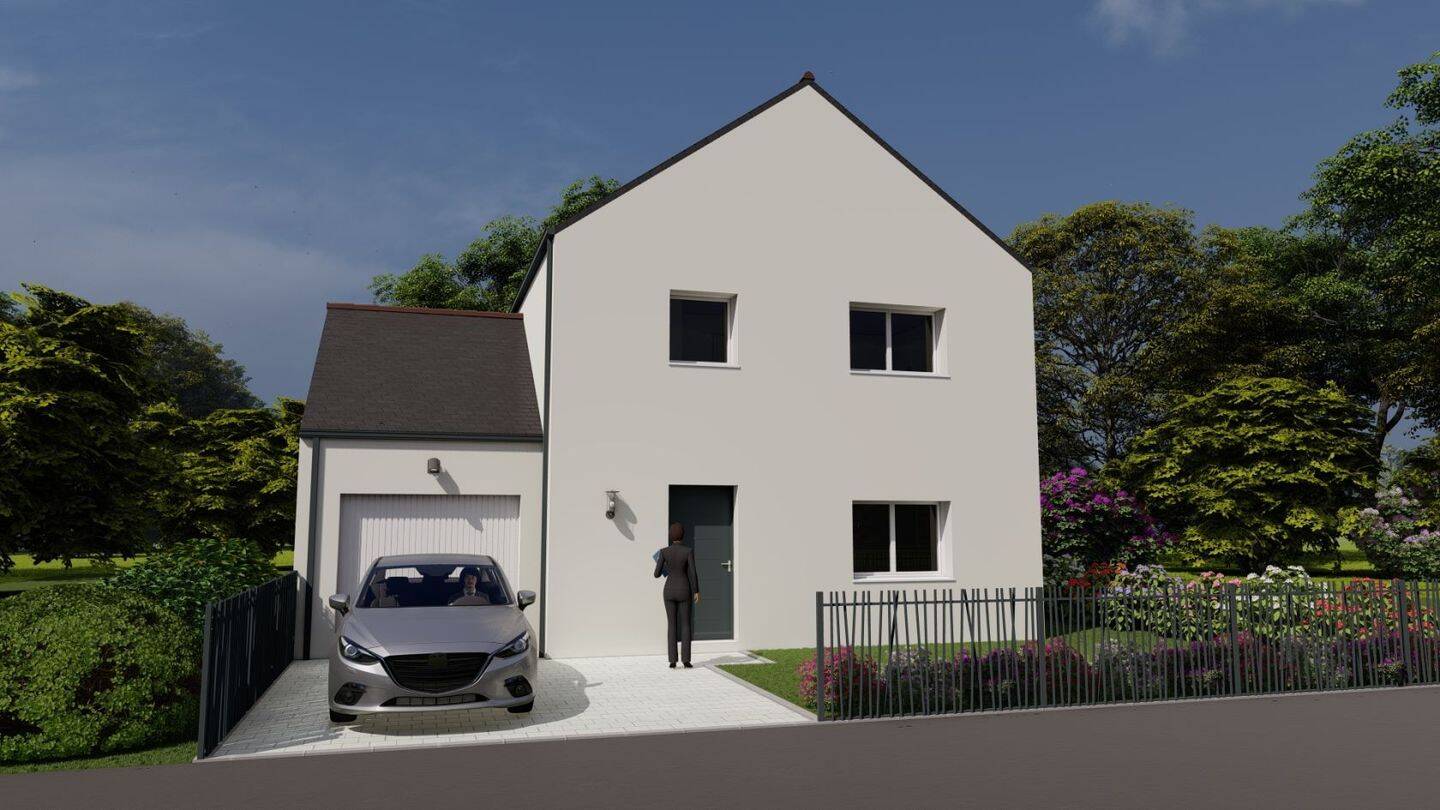 Maison 4 pièces 90 m² · à Grandchamp-des-Fontaines · 90 m² · 385 000 €