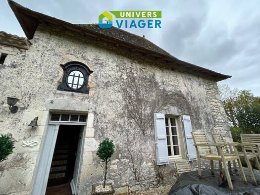 Maison en viager occupé Bouquet 60 000 € 6 pièces 4 chambres 152 m² Saint-Eutrope-de-Born 47210