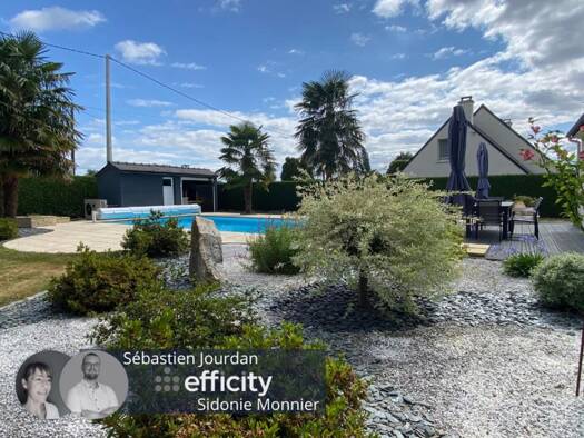 Pavillon à vendre 344 500 € 6 pièces 4 chambres 180 m² 1 500 m² de terrain Availles-sur-Seiche 35130