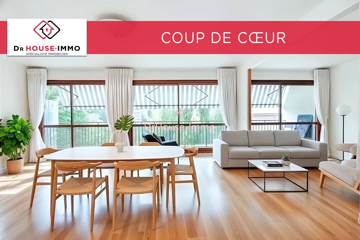 Appartement 5 pièces 121 m² · à Noisy-le-Roi · 121 m² · 468 000 €