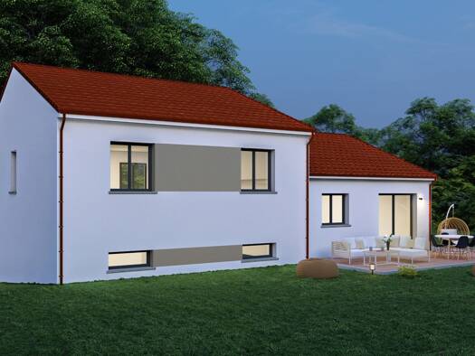 Terrain avec maison neuve à vendre 265 000 € 6 pièces 4 chambres 111,2 m² Saint-Nabord 88200