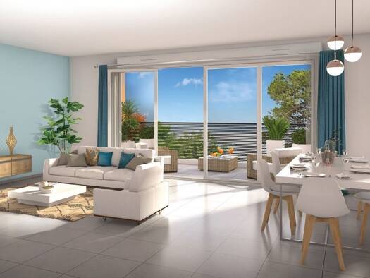 Appartement à vendre 304 000 € 2 pièces 1 chambre 48 m² Étage 2/5 Nord Est Saint-Julien-en-Genevois 74160