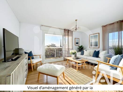 Appartement à vendre 159 000 € 3 pièces 1 chambre 61,2 m² Étage 6/10 Saint Loup Marseille 10ème arrondissement 13010