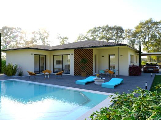 Terrain avec maison neuve à vendre 251 740 € 4 pièces 3 chambres 118 m² 626 m² de terrain Mirambeau 17150