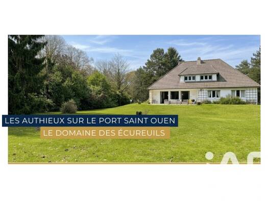 Demeure à vendre 599 000 € 13 pièces 5 chambres 176 m² 11 370 m² de terrain Les Authieux-sur-le-Port-Saint-Ouen 76520