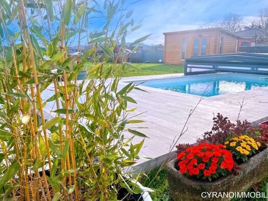 Maison de plain-pied à vendre 273 000 € 4 pièces 3 chambres 95 m² 1 500 m² de terrain Lamonzie-Saint-Martin 24680