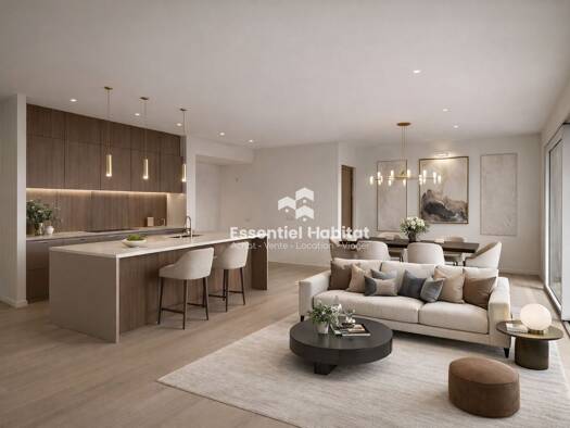 Appartement à vendre - neuf 335 000 € 3 pièces 2 chambres 76,3 m² Étage 1/2 Manom 57100