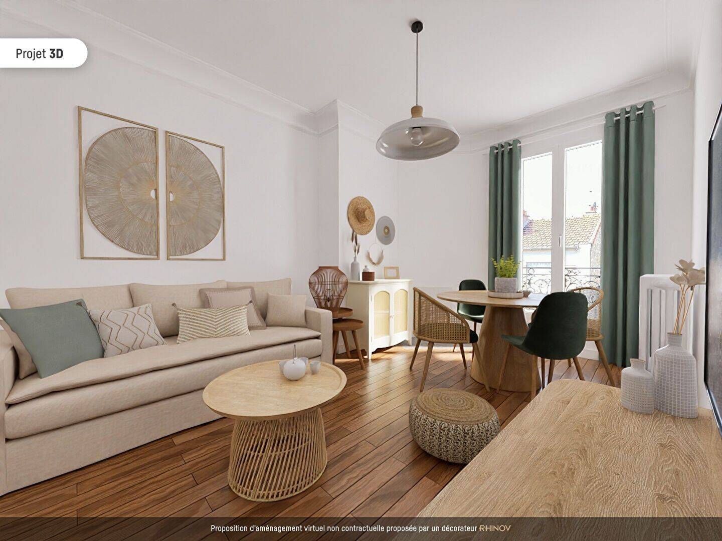 Appartement 3 pièces 48 m² · à Asnières-sur-Seine · 47,5 m² · 279 000 €