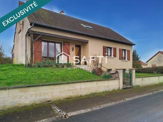 Maison à vendre 170 000 € 6 pièces 3 chambres 168 m² 1 194 m² de terrain Broussy-le-Grand 51230